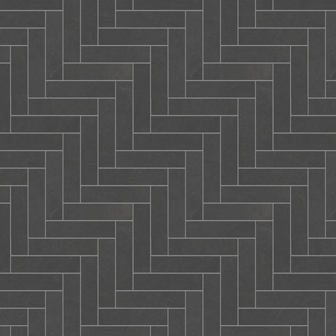 Shaw Tile Callisto Herringbone Mosaic Ember Swatch