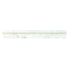 Marble Tile Collection Carrara White Cornice Molding Swatch