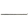 Marble Tile Collection Carrara White Pencil Molding - Polished Swatch