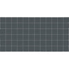 W.D.C. Daltile Color Wheel Mosaic Group 2 Straight Joint 2x2 Chalkboard Swatch