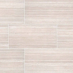 Essentials Ceramic Tile Collection Charisma White - 12"x24" - FloorLife