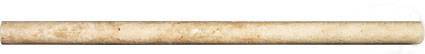 Travertine Tile Collection Tuscany Classic Chiaro Pencil Molding  Swatch
