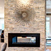 Realstone Systems Shadowstone Silver Alabaster Chiseled Panel 6"x24"