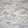 Realstone Systems Shadowstone Silver Alabaster Chiseled Panel 6"x24"