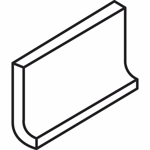 Daltile Color Wheel Classic Group 3 Trim Cove Base 4"x4" Swatch