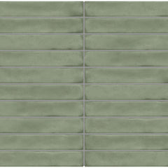 Daltile Artcrafted 1x6 Aloe Swatch