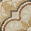 Daltile Quartetto Grande Fiore 8x8 Warm Grande Fiore Swatch