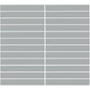 Daltile Color Wheel Mosaic Group 1 Straight Joint 1x6 Desert Gray