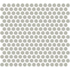 Daltile Color Wheel Mosaic Group 1 Penny Rounds Desert Gray