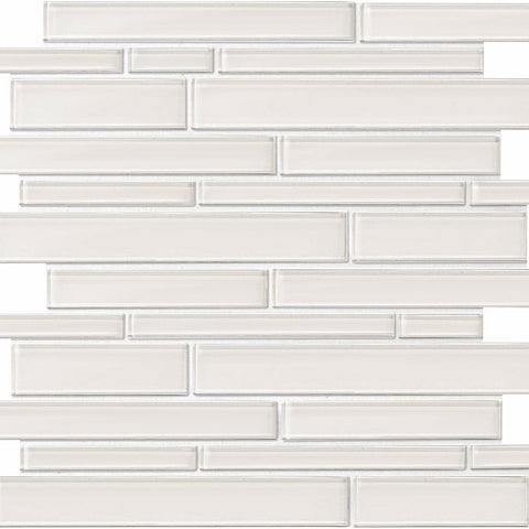 Daltile Amity White AM50 Mosaic Wall Tile 11x13 Swatch