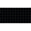 Daltile Color Wheel Mosaic Group 2 Straight Joint 2x2 Black