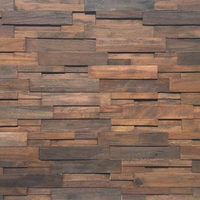 Realstone Systems Reclaimed Wood Dark Panel 12