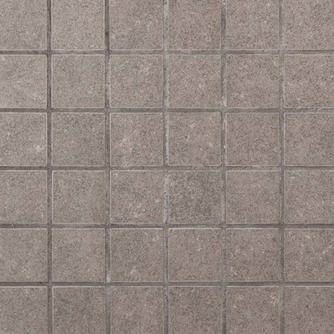 Dimensions Porcelain Tile Collection Gris - 2"x2" Mosaic Swatch