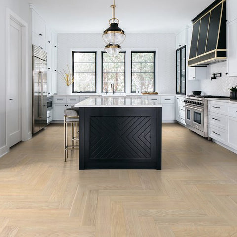 Anderson European Ash Herringbone Metro Room Scene
