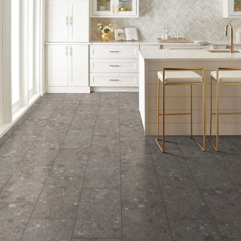 Shaw Tile Exterior Notion 12x24 Grigio Room Scene