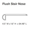 Stanton Floors 2000 LVP Trim Flush Stair Nose