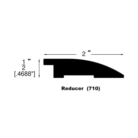 FloorLife Engineered Hardwood Trim Flush Reducer