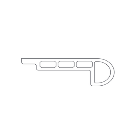 Shaw Paragon 7" Plus Trim Flush Stair Nose