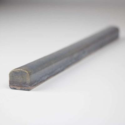 Realstone Systems Erin Adams Tempered Blue Opal Glazed Bullnose Trim .75"x11.75"