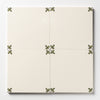 W.D.C. Cottage Painted Tile Moss Close 4