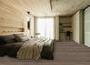 L.W. Mountain Engineered Homestead Taupe Room Scene