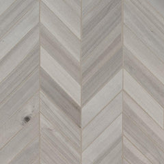 Havenwood Porcelain Tile Collection Platinum Wood Chevron - 12"x15" Swatch