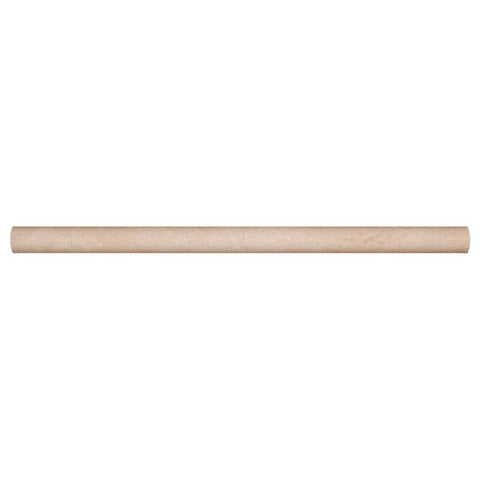Travertine Tile Collection Tuscany Ivory Pencil Molding Swatch