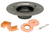 3" No-Hub Stainless Steel Drain