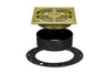 KERDI-DRAIN GRATE KIT 4" BRUSHED BRASS