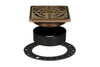 KERDI-DRAIN GRATE KIT 4" OIL-RUBBED BRONZE