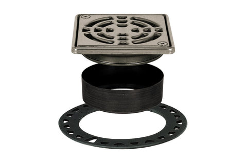 KERDI-DRAIN GRATE KIT 4" STN STEEL