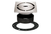KERDI-DRAIN GRATE KIT 4" BRUSHED STN STEEL PURE