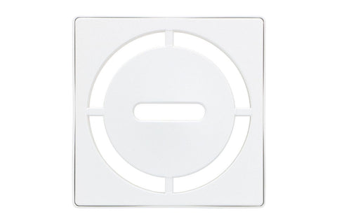 KERDI-DRAIN GRATE KIT 4" MATTE WHITE PURE