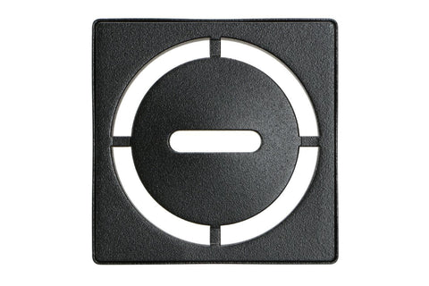 KERDI-DRAIN GRATE KIT 4" MATTE BLACK PURE