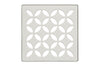 KERDI-DRAIN GRATE KIT 4" GREIGE FLORAL