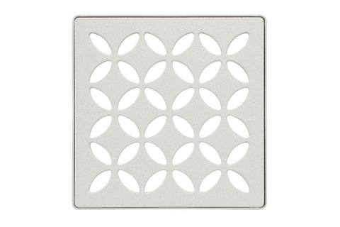 KERDI-DRAIN GRATE KIT 4" GREIGE FLORAL