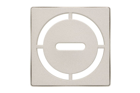 KERDI-DRAIN GRATE KIT 4" CREAM PURE