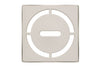 KERDI-DRAIN GRATE KIT 4" CREAM PURE