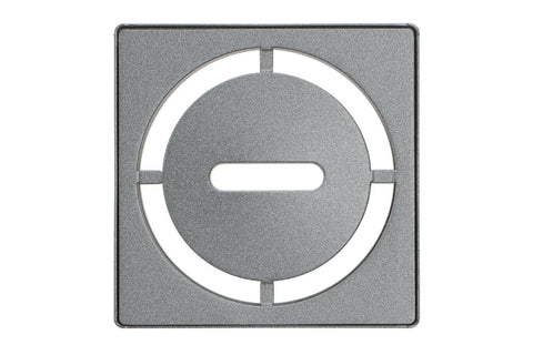 KERDI-DRAIN GRATE KIT 4" PEWTER PURE