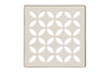 KERDI-DRAIN GRATE KIT 4" IVORY FLORAL