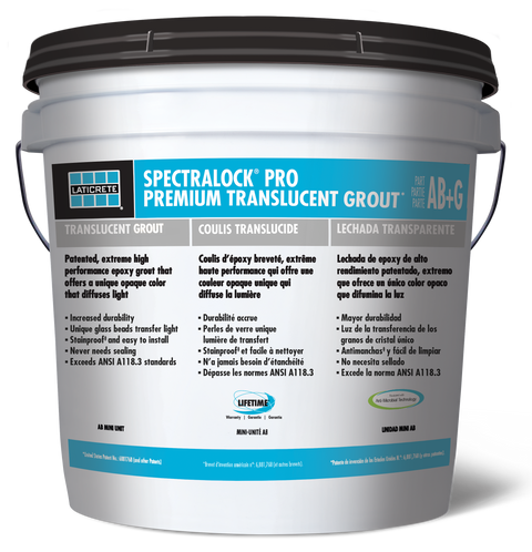 Laticrete SPECTRALOCK PRO Premium Translucent Grout - Full Kit Product Photo