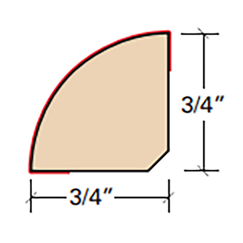 FloorLife Pioneer Trim Quarter Round