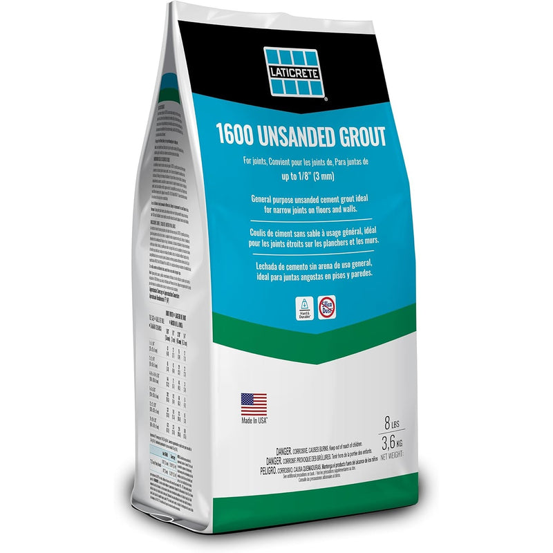 Laticrete 1600 Unsanded Grout - 8lb Case of 4