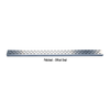Laticrete Linear Drain Grate Offset Oval - Polished Stainless Steel Product Photo