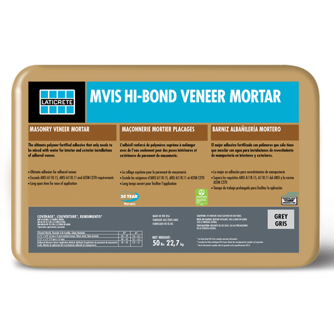Laticrete MVIS Hi-Bond Veneer Mortar Product Photo
