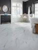 Mannington Adura Max Rectangles Legacy White with Gray Room Scene