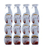 Case of 12 Mannington Ultra Clean wood and laminate floor cleaner spray bottles, bulk pack for flooring retailers