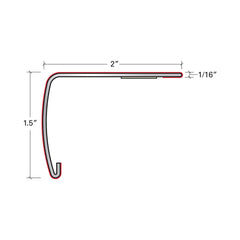 FloorLife Explorer Trim Overlap Stairnose