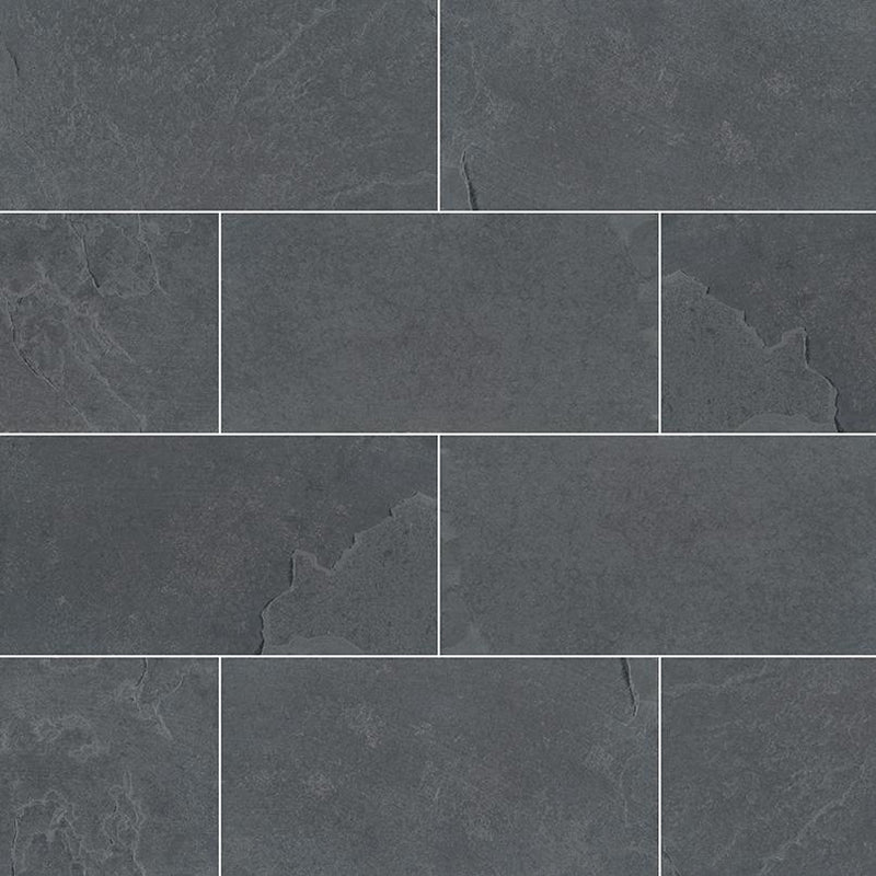 Slate Tile Collection Montauk Black 3