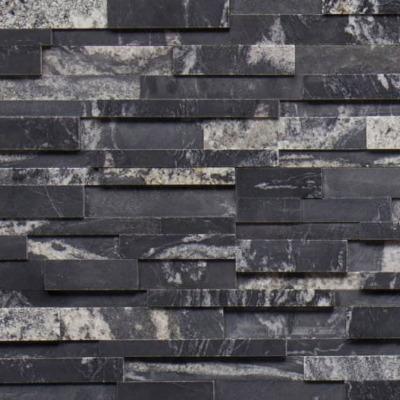 Realstone Systems Collection Nero Honed Panel 6"x24"